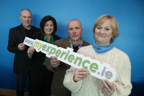 Gavin Clinch, IT Sligo, project team, myexperience.ie, Dr Carina Ginty, Project Manager, myexperience.ie, Nigel Murray and Lucy Bracken and students in the GMIT School of Science who recently completed the RPL application at www.myexperience.ie to gain advanced entry to a level 9 Certificate in Food Innovation and Entrepreneurship at GMIT. [Missing from the picture is Oran Doherty, LyIT, the third member of the project team myexperience.ie]